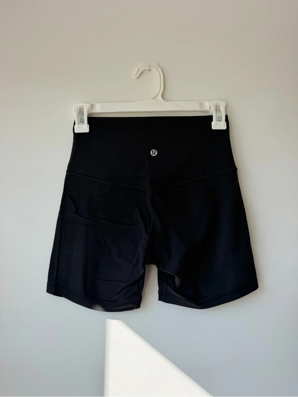 lululemon athletica Black High-Waist Bike Shorts